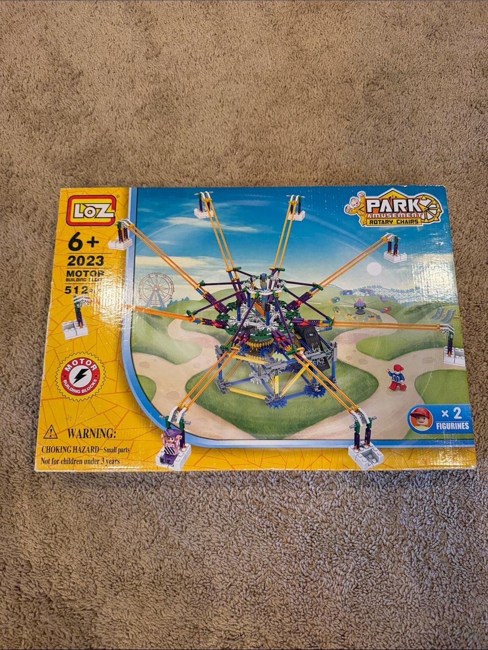 New! Loz Park Amusement Rotary Chairs